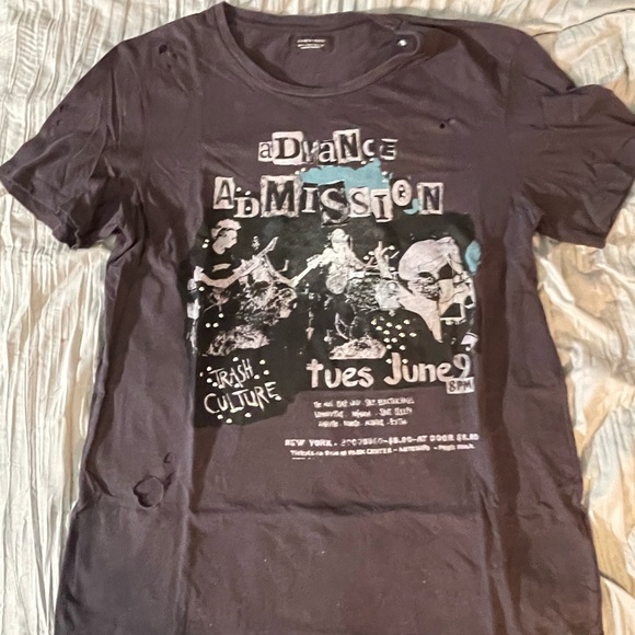 ZARA Rock Tee Shirt - Picture 2 of 6